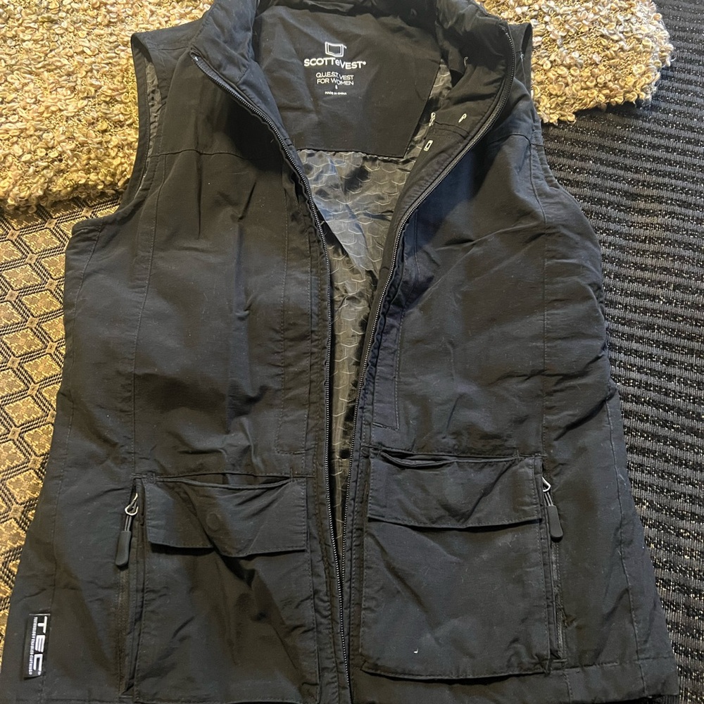 Scottevest Black Women's Utility Vest